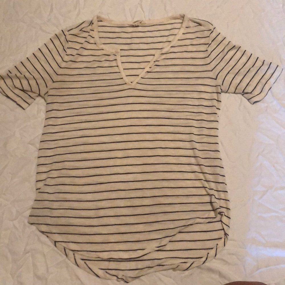 Madewell Anthem split neck T-shirt